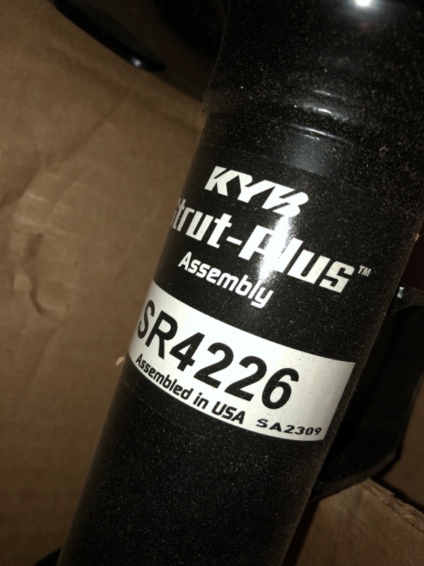 Photo 8 of KYB SR4226 Strut-Plus Complete Corner Unit Assembly -Strut, Mount and Spring, 1 Pack , Black