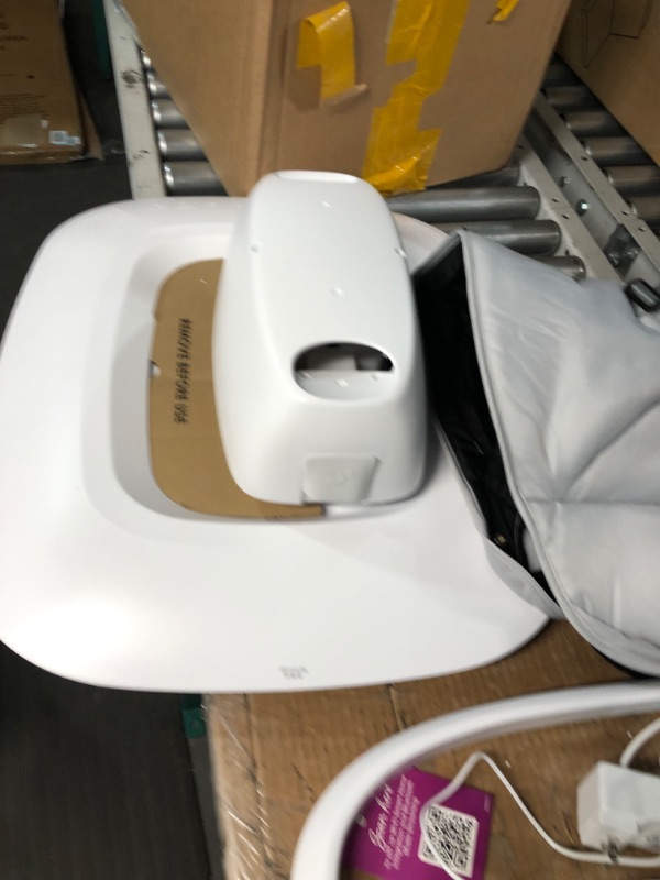 Photo 1 of 4moms MamaRoo Multi-Motion Baby Swing, Bluetooth Baby Swing with 5 Unique Motions, Grey