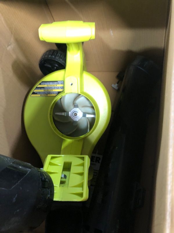 Photo 1 of **NONREFUNDABLE**FOR PARTS OR REPAIR**SEE NOTES**
RYOBI 40-Volt Lithium-Ion Cordless Battery Leaf Vacuum/Mulcher (Tool Only)