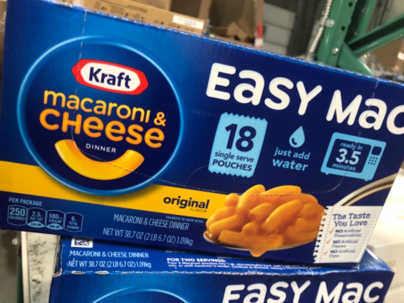 Photo 3 of *expires may 2024* Kraft Easy Mac Original Macaroni & Cheese Microwavable