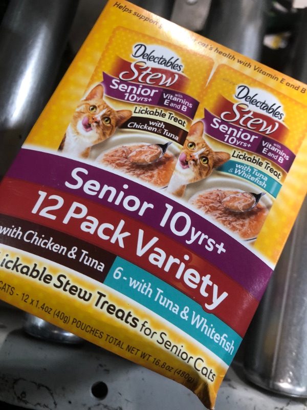 Photo 2 of *expires 04/2024* Hartz Delectables Stew Senior Lickable Wet Cat Treats