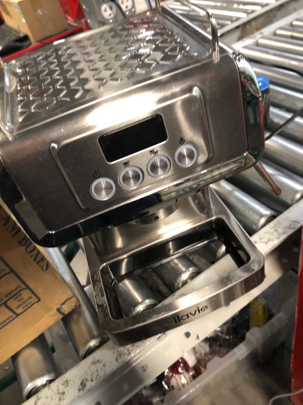 Photo 3 of *non refundable - parts only* ILAVIE 20 Bar Espresso Machine, Stainless Steel