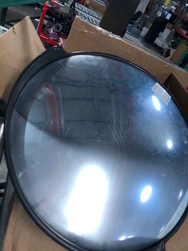 Photo 2 of CNQLIS 18 Inch Convex Mirror Outdoor with Adjustable Wall 