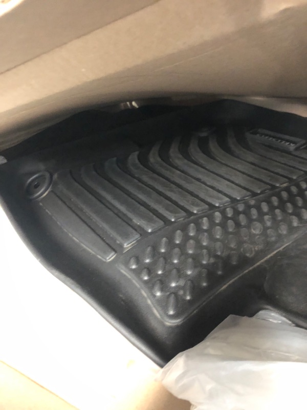 Photo 3 of BASENOR Tesla Model Y Floor Mats 3D Three-Layer 