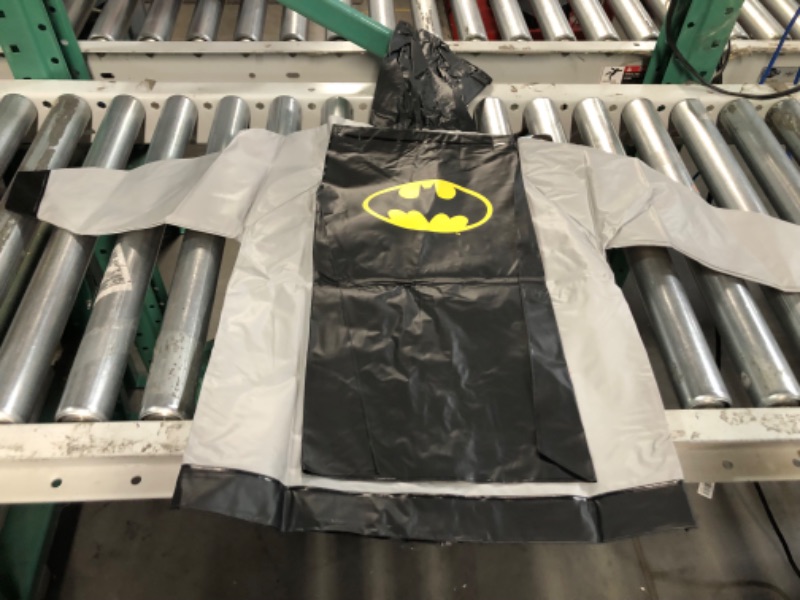 Photo 2 of DC Comics Justice League Superman Batman Waterproof Rain Jacket Cape and Umbrella 3 Piece Set Toddler to Little Kid 4T 