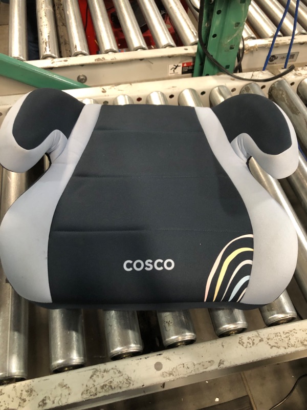 Photo 3 of Cosco Topside Backless Booster Car Seat, Lightweight 40-100 lbs, Rainbow