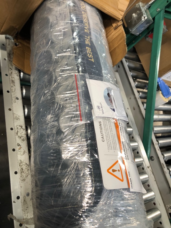 Photo 2 of (READ NOTES) Molblly Mattress, 12 Inch Hybrid Firm Mattress TOPPER in a Box with Gel Memory Foam, Individually Wrapped Pocket Coils Innerspring, Pressure-Relieving and Supportive,Non-Fiberglass,Queen Size 12 inch Hybrid Firm mattress TOPPER Queen