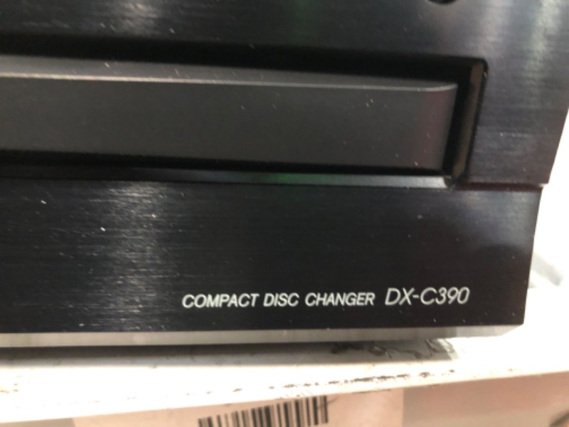 Photo 1 of Onkyo DXC390 6-Disc Carousel Changer CD Player, Black
