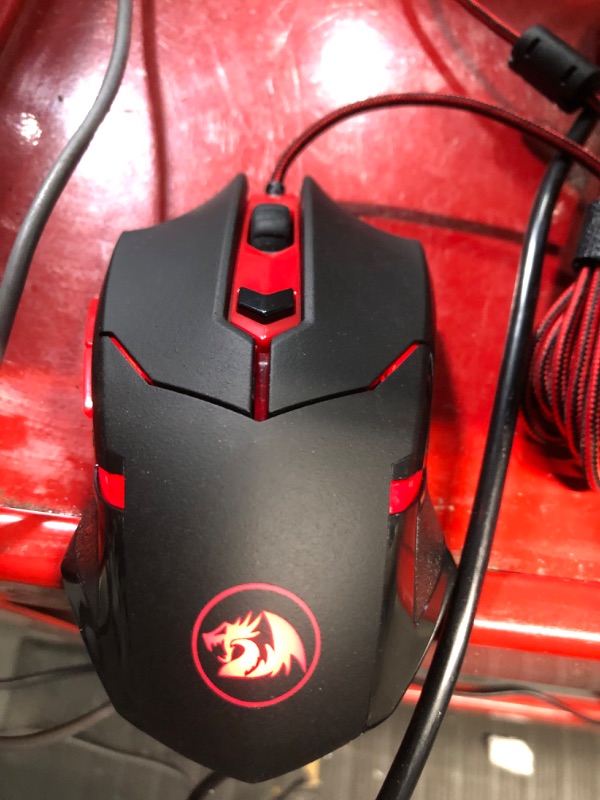 Photo 2 of Redragon S101 Gaming Keyboard, M601 Mouse, RGB Backlit Gaming Keyboard, Programmable Backlit Gaming Mouse