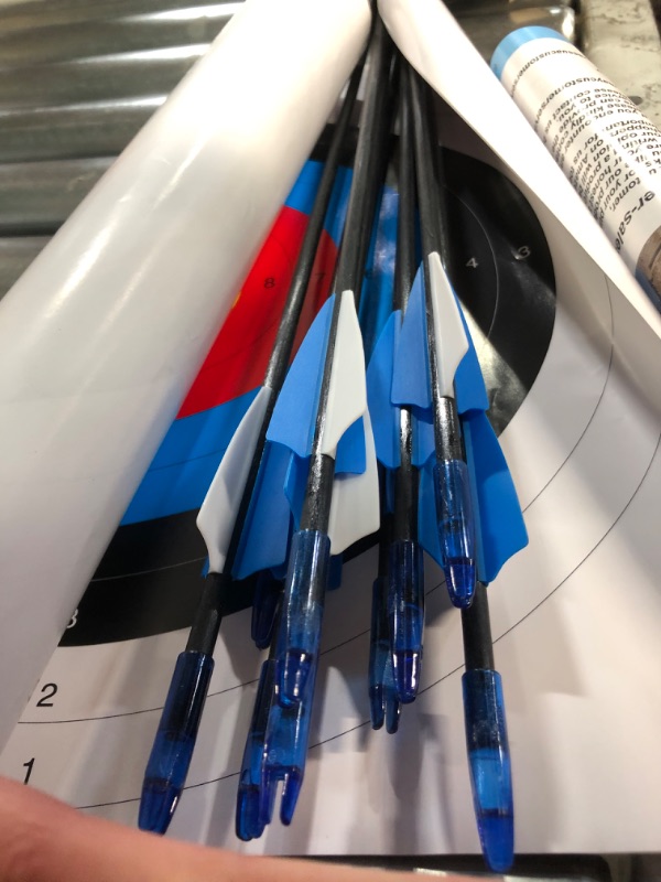 Photo 2 of **PARTS ONLY**
Mxessua 45" Bow and Arrows Set for Teens Recurve Archery Beginner Gift Longbow Kit Includes 9 Arrows, 4 Target Face 