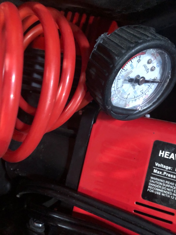 Photo 1 of **PARTS ONLY DOES NOT FUNCTION**
Rough Country Air Compressor w/Carrying Case | 12 Volt | 150PSI | 5.65 CFM - RS200