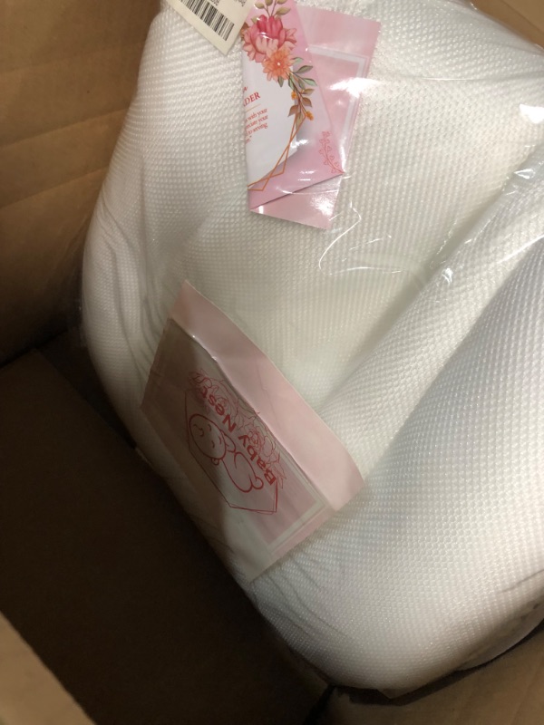 Photo 1 of Baby Nest Lounger for Baby Girls & Boys, Portable Baby Bed with Pillow Cushion 