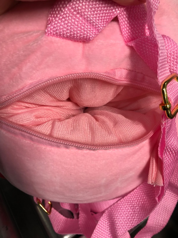 Photo 1 of Bioworld Kirby The Pink Puff Plush Mini Backpack