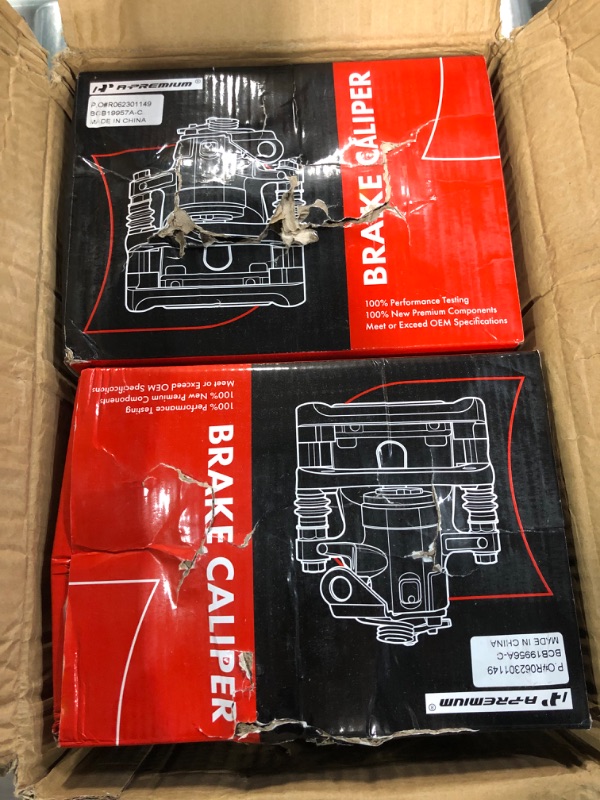 Photo 1 of A-Premium Disc Brake Caliper Assembly with Bracket  Front Driver and Passenger