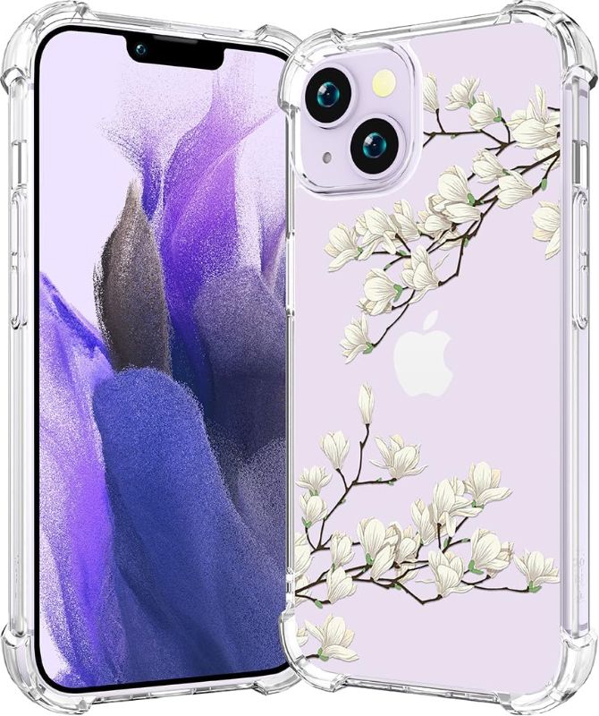 Photo 1 of CCFUNCASE Cute iPhone 14 Case Clear for Women - Rugged Phone Case Funda Protector Protectores Cover Skin 