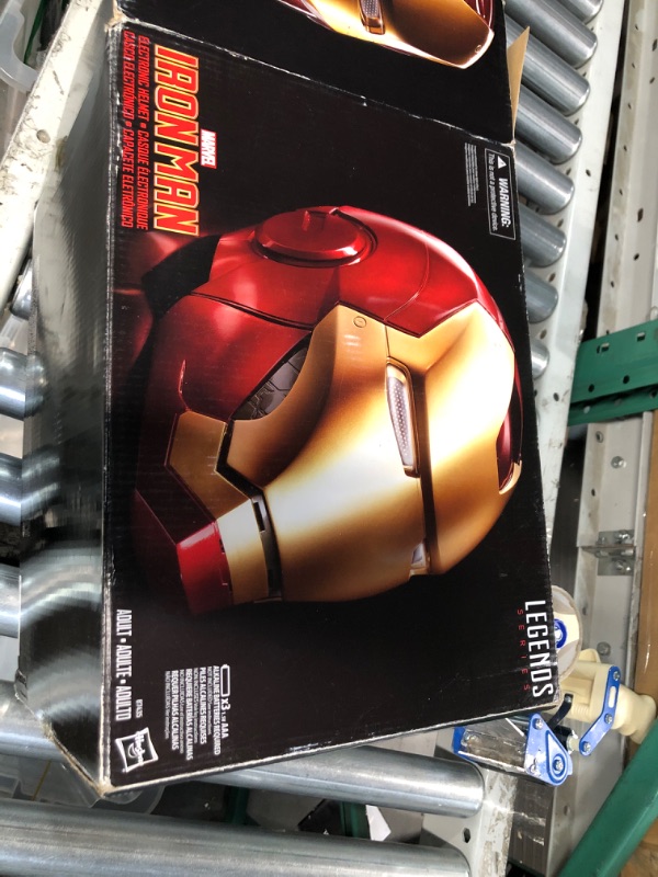 Photo 2 of Avengers Marvel Legends Iron Man Electronic Helmet - Multicolor Characters