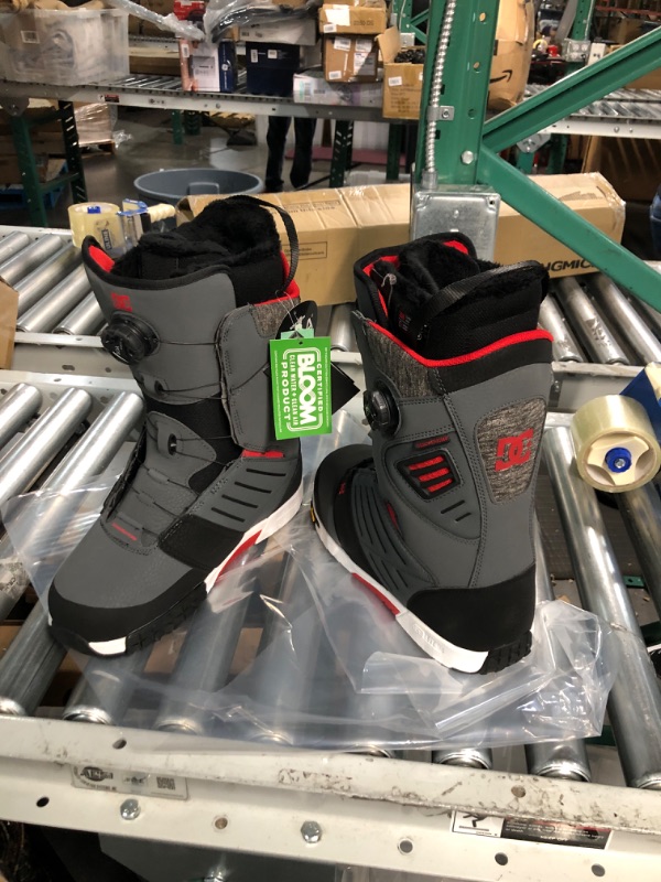 Photo 2 of DC Judge Dual BOA® Snowboard Boots 11 Grey/Black/Red