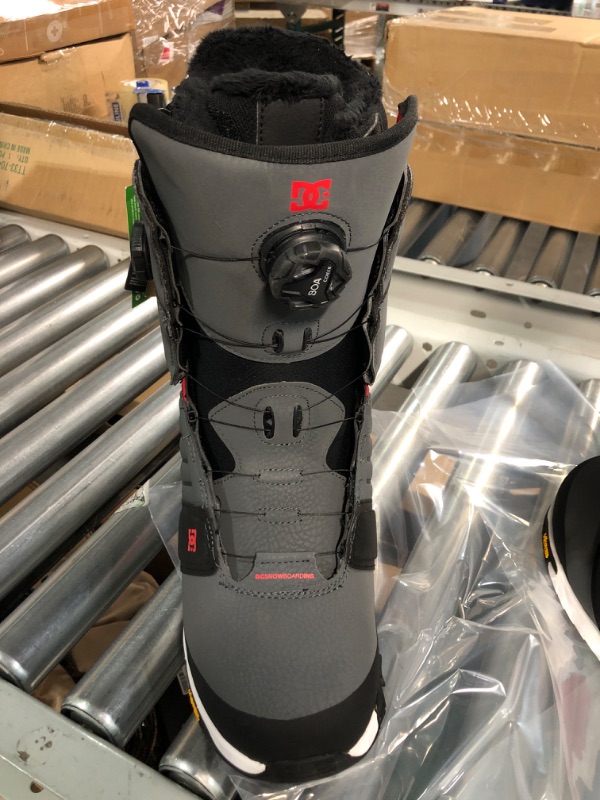 Photo 4 of DC Judge Dual BOA® Snowboard Boots 11 Grey/Black/Red