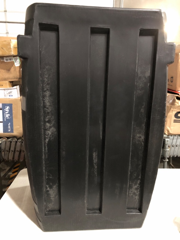 Photo 1 of **READ NOTES BELOW**RTS Home Accents Black  Rain Barrel with Stand