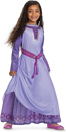 Photo 1 of Asha Costume, Deluxe Official Disney Wish Costume with Full Length Dress