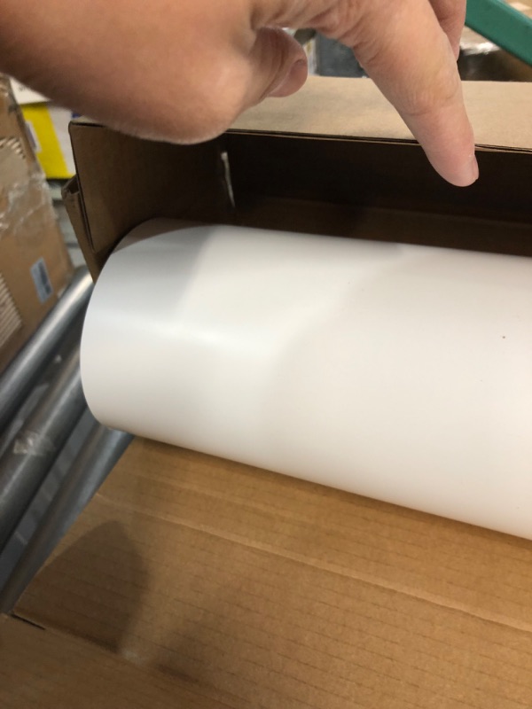 Photo 4 of Tiger-Hoo Heat Press Transfer Printable and Cutting PU Vinyl Film Matte-White 24"x50ft/roll for All Color T-shirt,it is suitable for eco-solvent,latex,UV inkjet printers