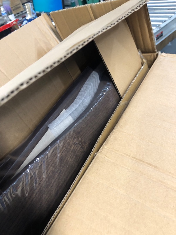 Photo 1 of BOOSANT Flush Mount Ceiling Fan with Lights, Ceiling Fans with Remote Control, Outdoor Ceiling Fan for Patios with Lights,3 Wood Blades, 6 Speed Quiet Reversible DC Motor, 52 inch Ceiling Fan for Bedroom, Kitchen, ETL Listed(Deep Grey) 52 INCH Deep Grey