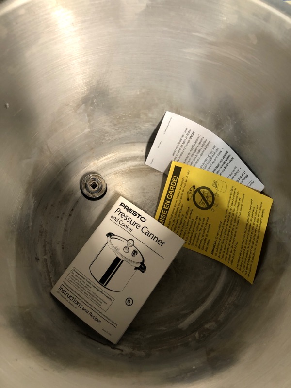 Photo 1 of **DIRTY/RUSTED**
Presto 01781 23-Quart Pressure Canner and Cooker