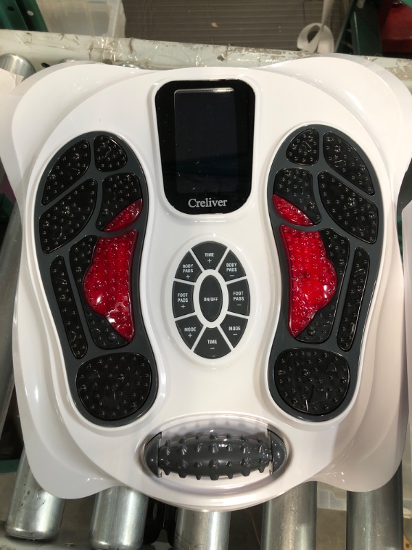 Photo 3 of Foot Stimulator (FSA HSA Eligible) with EMS TENS for Pain Relief and Circulation, Electric Feet Legs Massagers Machine for Neuropathy 