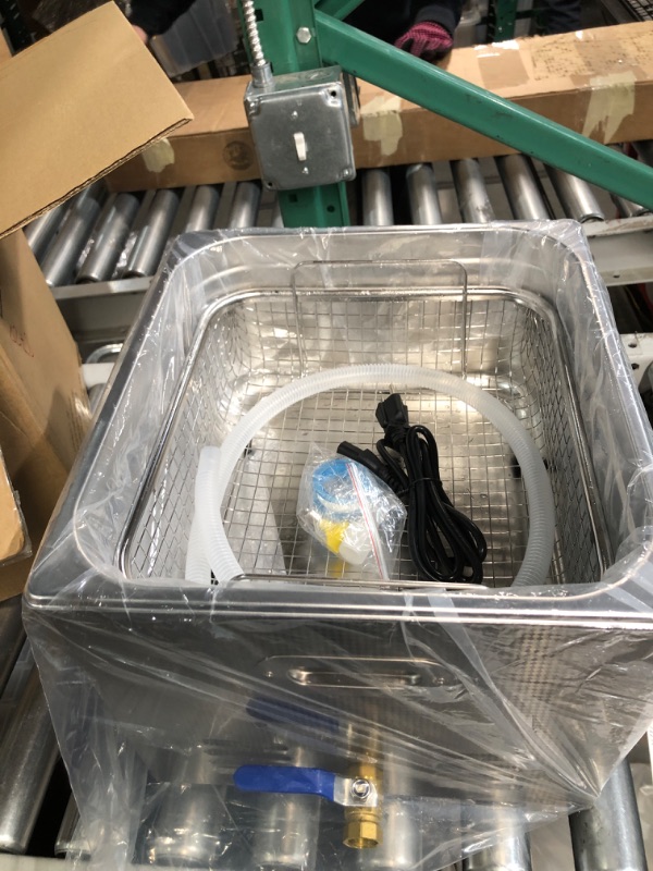 Photo 1 of ***SEE NOTE*** VEVOR 15L Ultrasonic Cleaner with Digital Timer&Heater Professional Ultrasonic Cleaner 