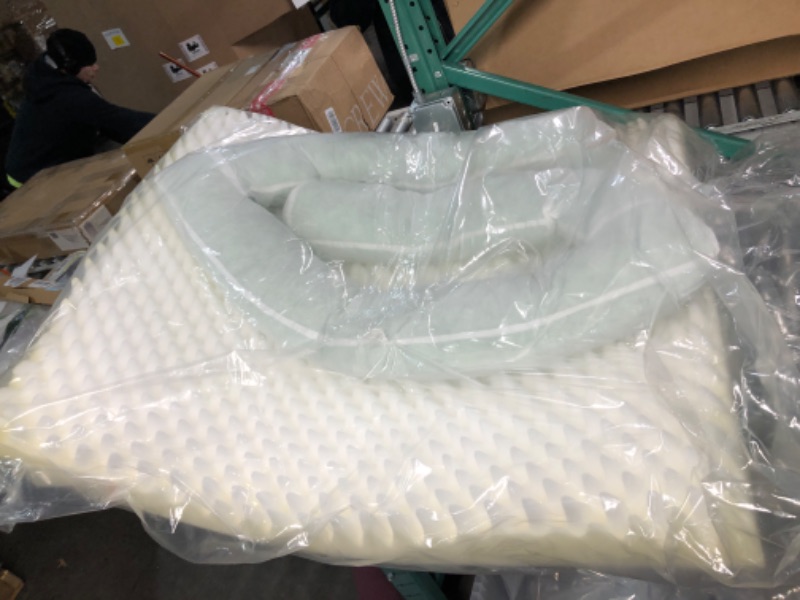 Photo 2 of ***MISSING FABRIC COVER - MATTRESS ONLY***
Furhaven Orthopedic Dog Bed for Large Dogs w/ Removable Bolsters & Washable Cover