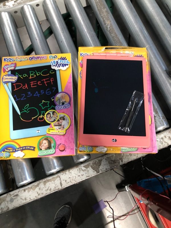 Photo 2 of ******BUNDLE*****No Returns***** 2 LCD Writing Tablet10 Inch Colorful Doodle Board Drawing Pad for Kids