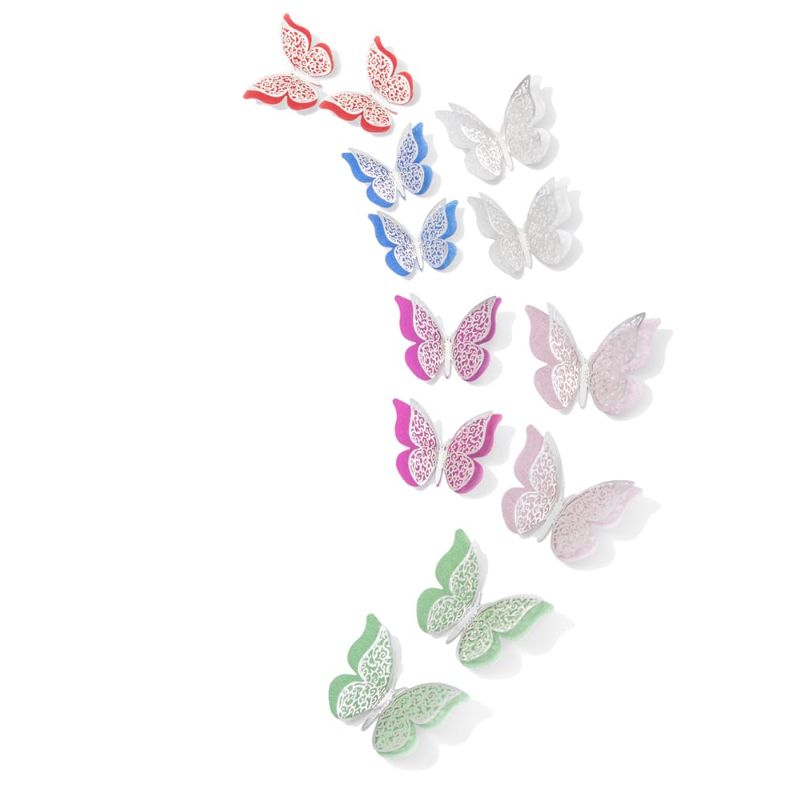 Photo 1 of ******BUNDLE*****No Returns*****12PCS Butterfly Wall Decals (3 Packs)