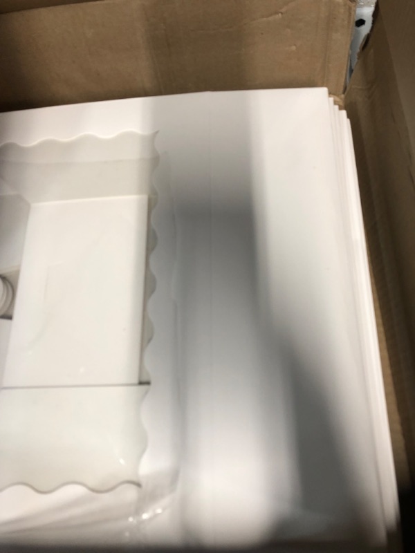 Photo 2 of Moretoes 15pcs 14x10x4in Large Rectangle Cake Boxes with Cake Boards, White Bakery Boxes with Window Treat Boxes for Pastry Baking Cake Donuts Cupcake Pie Packaging