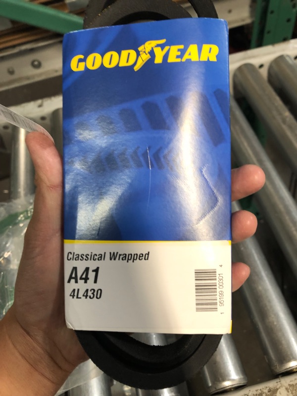 Photo 2 of Goodyear A41 Classical Wrapped Industrial V-Belt, 43" Outside Circumference