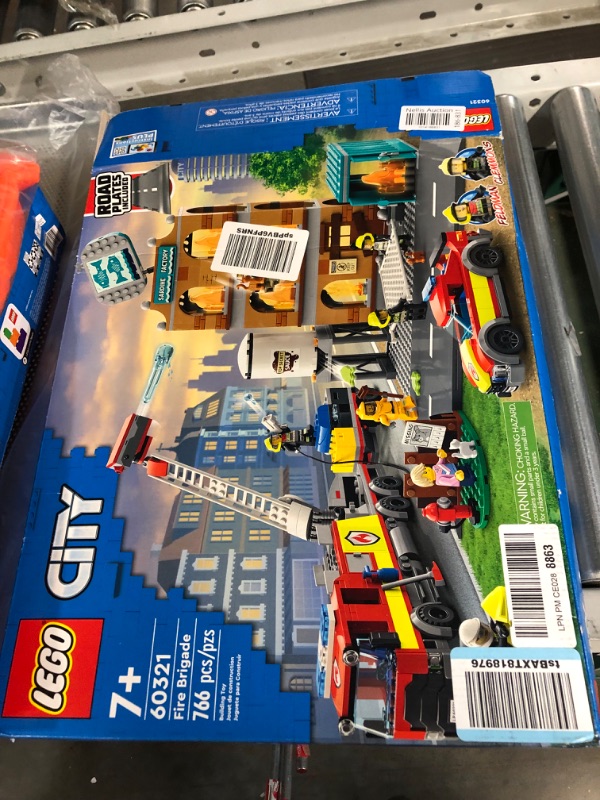 Photo 10 of **NONREFUNDABLE**FOR PARTS OR REPAIR**SEE NOTES**
LEGO City Fire Brigade 60321 Building Toy Set for Kids, Boys, and Girls Ages 7+ (766 Pieces) Frustration-Free Packaging