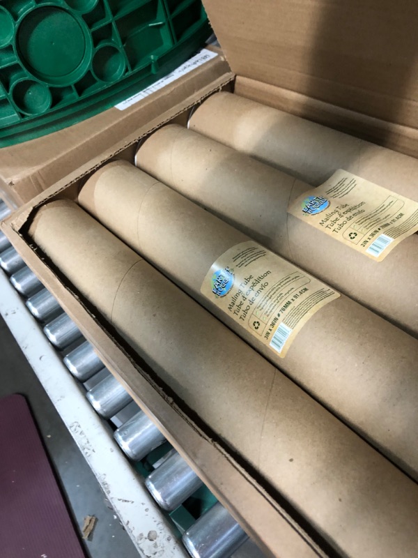 Photo 3 of Earth Hugger Kraft Mailing Tube, 12 Pack, 3" x 36" Each