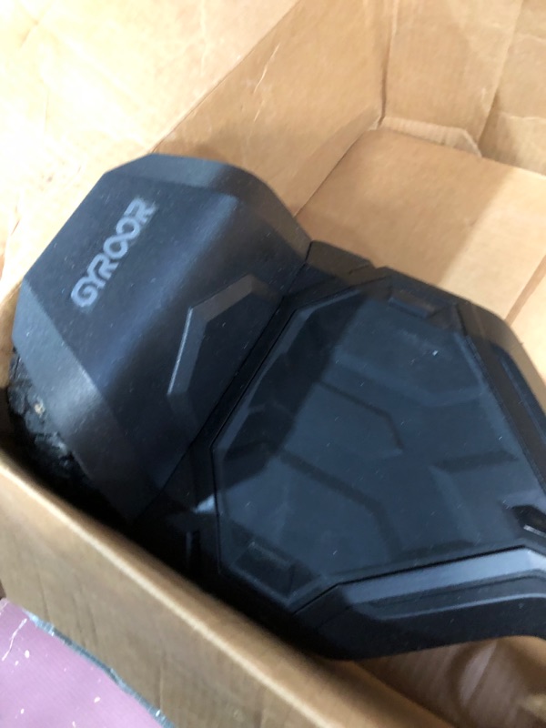 Photo 6 of [READ NOTES]**MINOR DAMAGE**
Gyroor Warrior 8.5 inch All Terrain Off Road Hoverboard with Bluetooth Speakers and LED Lights, UL2272 Certified Self Balancing Scooter 1-black