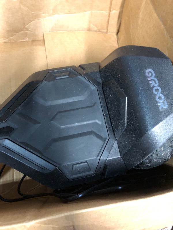 Photo 5 of [READ NOTES]**MINOR DAMAGE**
Gyroor Warrior 8.5 inch All Terrain Off Road Hoverboard with Bluetooth Speakers and LED Lights, UL2272 Certified Self Balancing Scooter 1-black