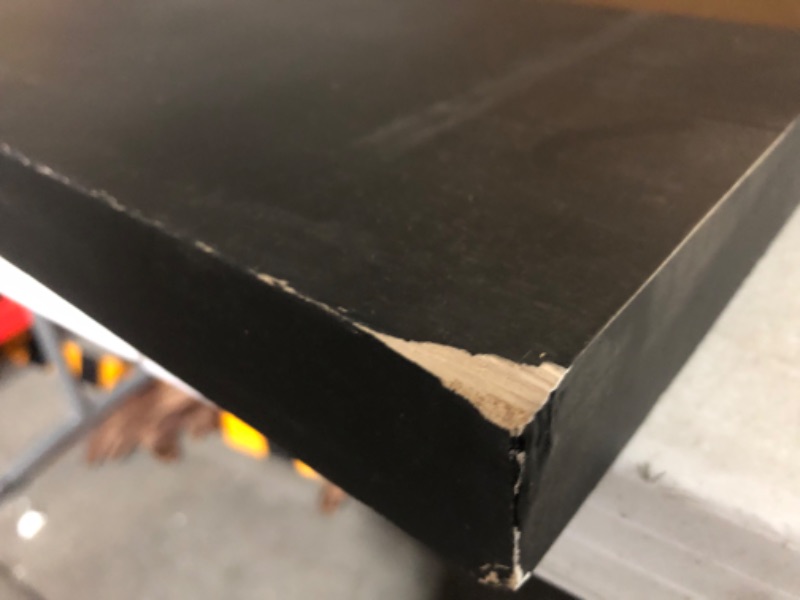 Photo 1 of **DAMAGE*SEE NOTES
Axeman Floating Shelve Modern Solid Wood Wall Shelve 36" W x 8" D x 1.6" H, Matte Black 
