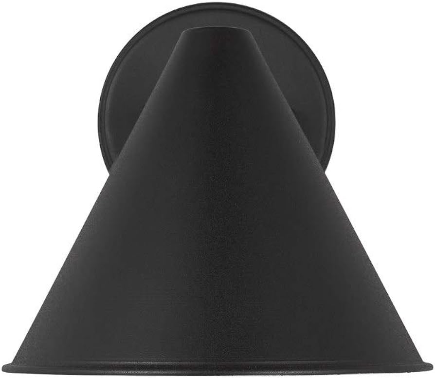 Photo 1 of 12 Crittenden Dark Sky Compliant Metal Cone Outdoor Wall Sconce Lighting