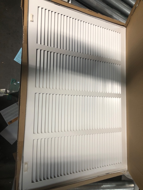 Photo 2 of 10" X 10" Return Air Filter Grille * Filter Included: 11.75w X 11.75h] 10 X 10