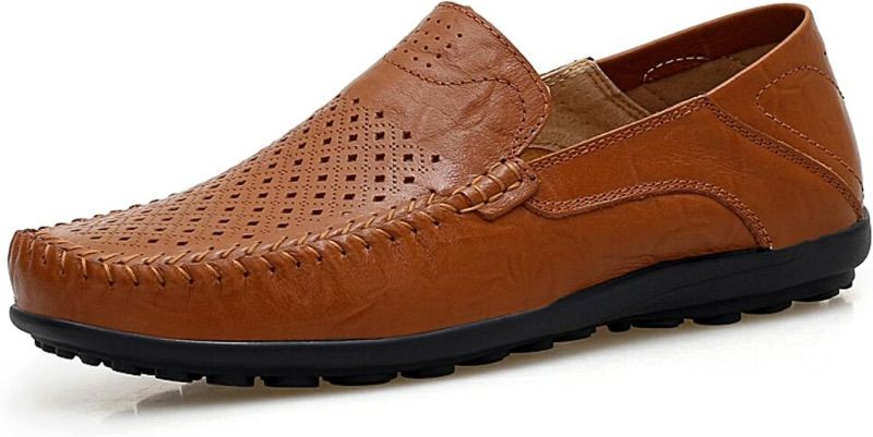 Photo 1 of Go Tour Men's Premium Genuine Leather Casual Slip on SIZE 11.5