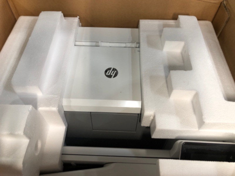 Photo 2 of **PARTS ONLY/SALE FINAL**
**NON-REFUNDABLE** // **SALE FINAL**  HP Color LaserJet Pro M283fdw Wireless All-in-One Laser Printer, Remote Mobile Print, Scan & Copy, Duplex Printing, Works with Alexa (7KW75A), White