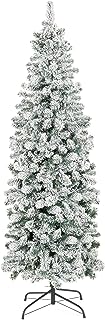 Photo 1 of 6Ft Snow Flocked Pencil Tree 