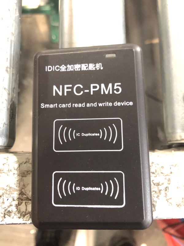 Photo 2 of RFID Reader Writer ID Card Copier Duplicate NFC Access Control Card Duplicator Full Encryption Decode ID/IC Card Copier Driver Software, USB Charged