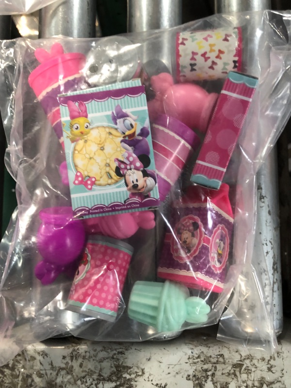 Photo 2 of Disney Junior Minnie Mouse Bow-Tique Bowtastic Kitchen Accessory Set, Over Fifty Piece Play Food and Utensils, Frustration Free Packaging, Kids Toys for Ages 3 Up by Just Play