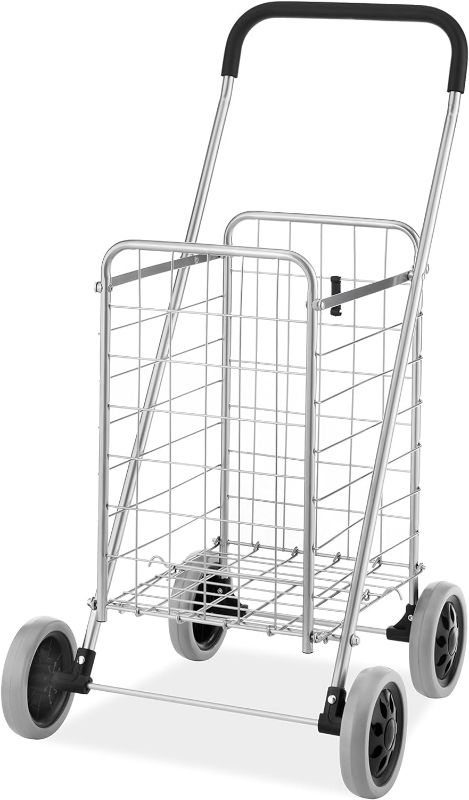 Photo 1 of ***see notes*** Whitmor Utility Shopping Cart-Durable Folding Design for Easy Storage