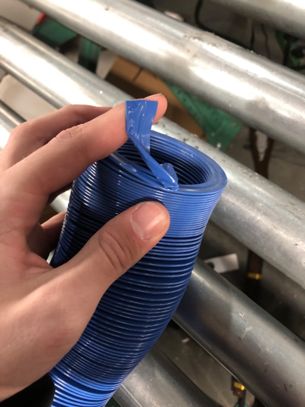 Photo 3 of Duraflex 24949 Blue 20' Bagged Drain Hose 20 Feet