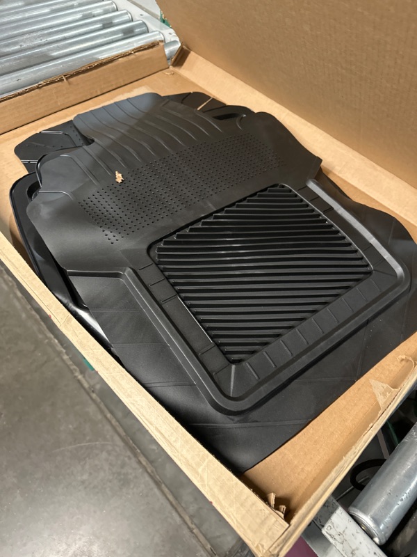 Photo 2 of PantsSaver Custom Fit Floor Mats for Porsche Taycan 2022 All Weather Protection -4 Piece Set (Black)- High Raised Border Protection Great for Catching Spills