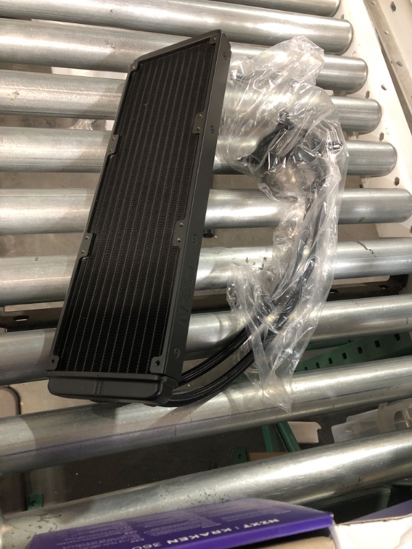 Photo 1 of LIKE NEW*** NZXT Kraken 360 RGB - 360mm AIO CPU Liquid Cooler - Customizable 1.54"" Square LCD Display for Images, Performance Metrics - High-Performance Pump - 3 x F120 RGB Core Fans - Black